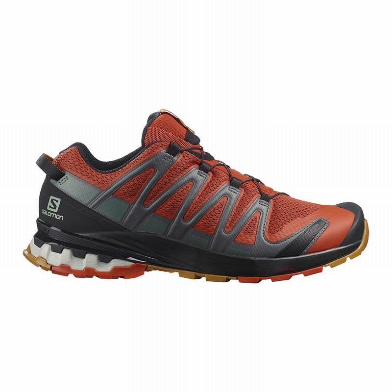 SALOMON XA PRO 3D V8 Philippines - Men's Hiking Shoes - Black | 681940-ERK